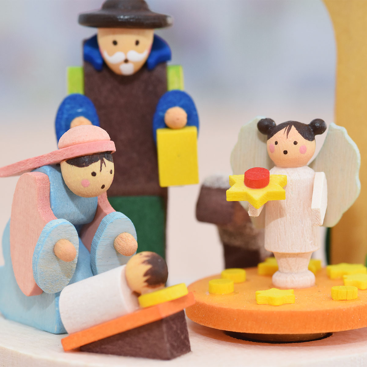 Kurbelspieldose - Christgeburt