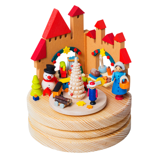 Spieldose Weihnachtsmarkt