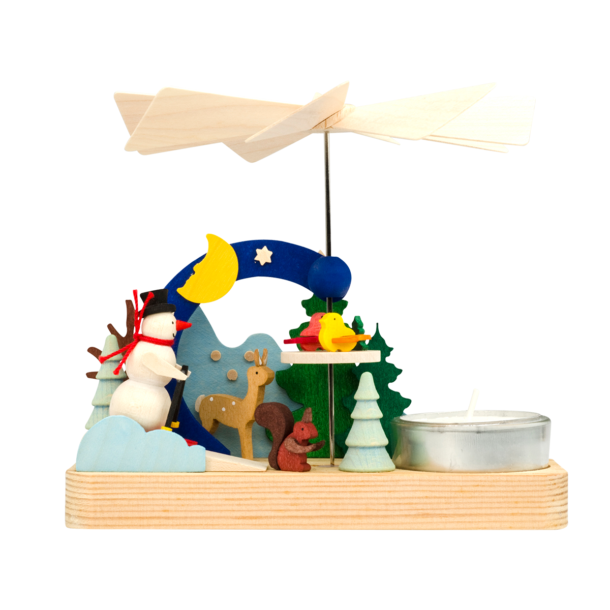 Pyramide Schneemann