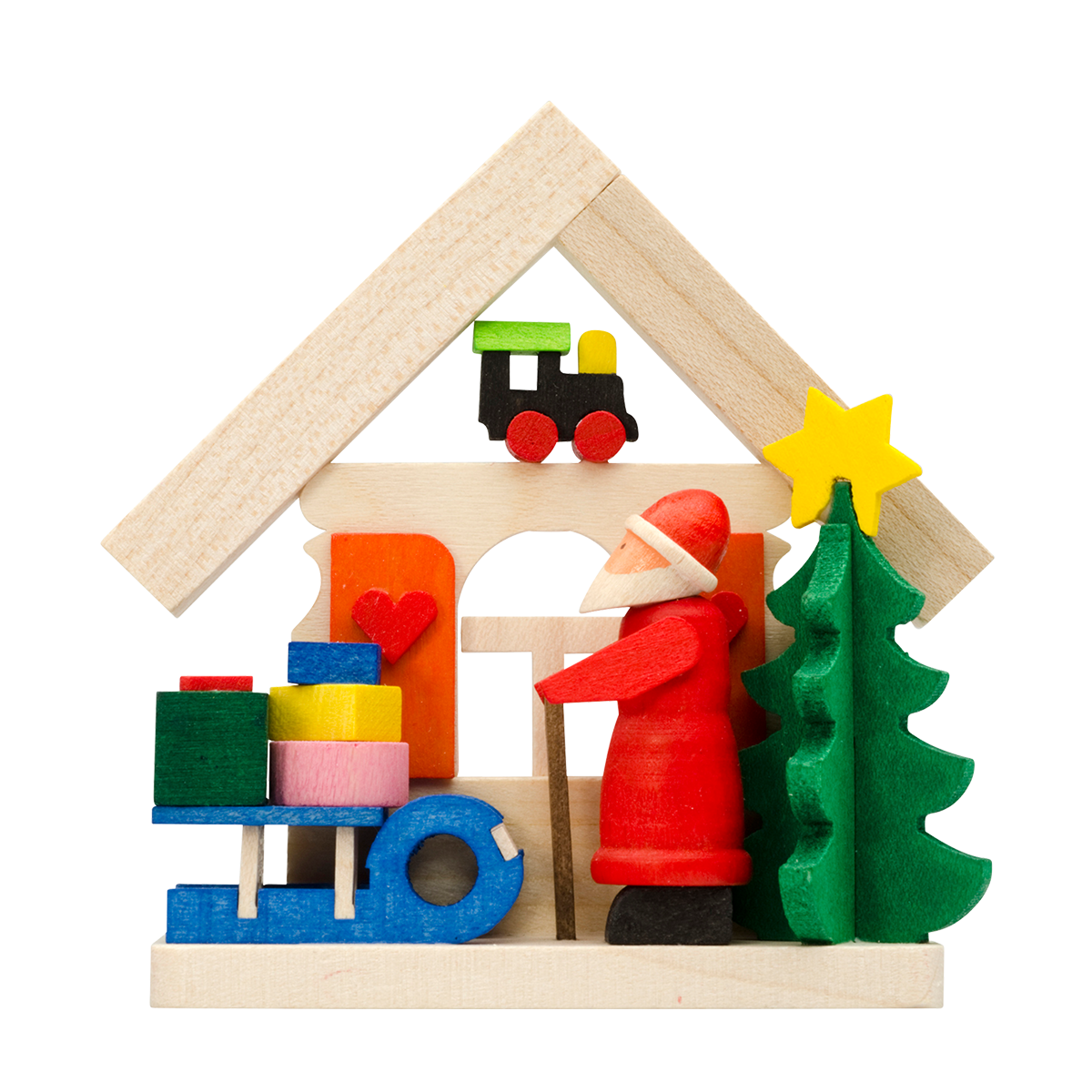 Haus Weihnachtsmann (6 Variante)