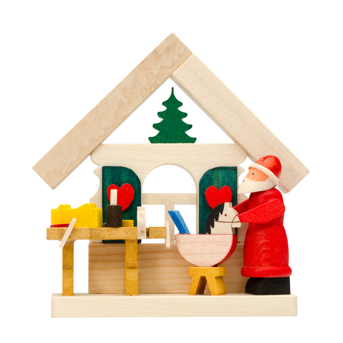 Haus Weihnachtsmann (6 Variante)