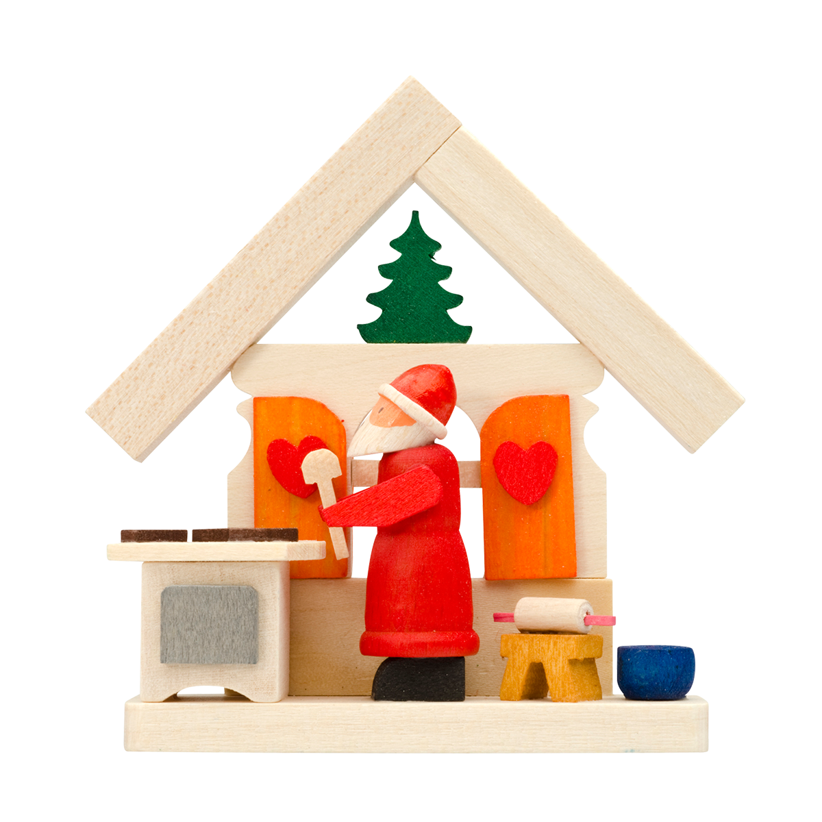 Haus Weihnachtsmann (6 Variante)