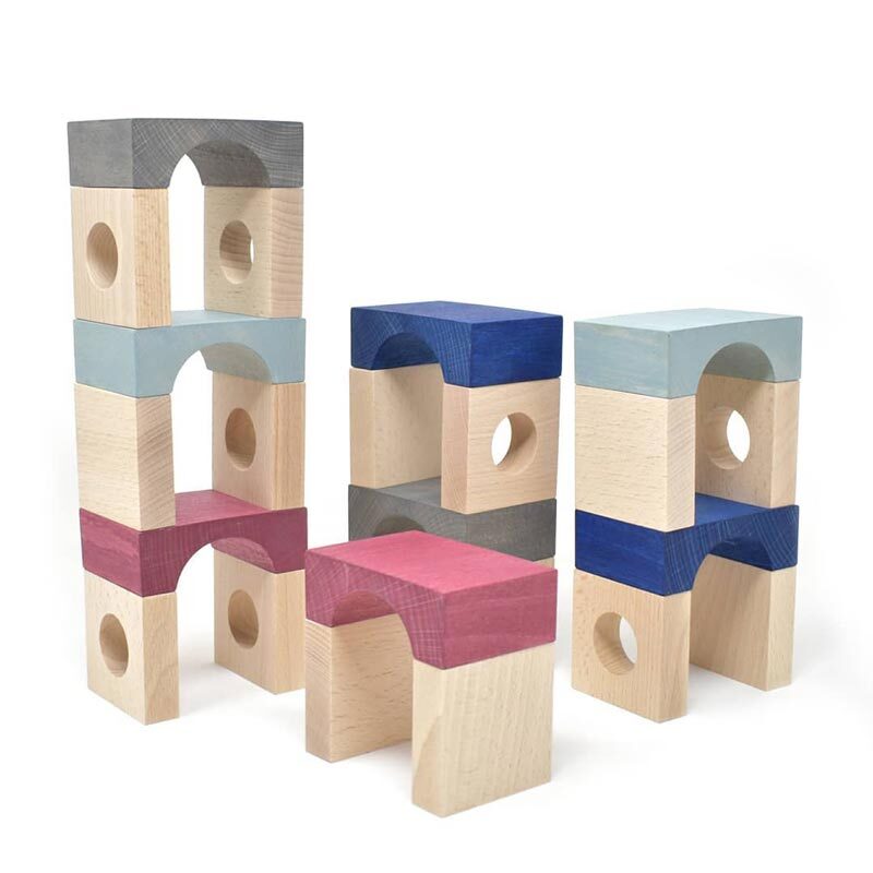 LUBU TUNNEL BLOCKS – TETUAN LARGE SET + CAR