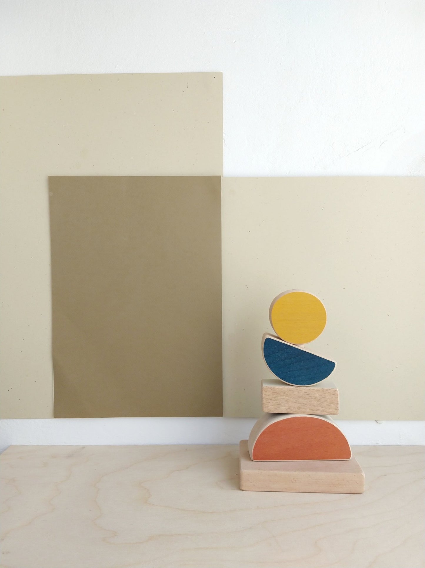 Landscape stacking toy