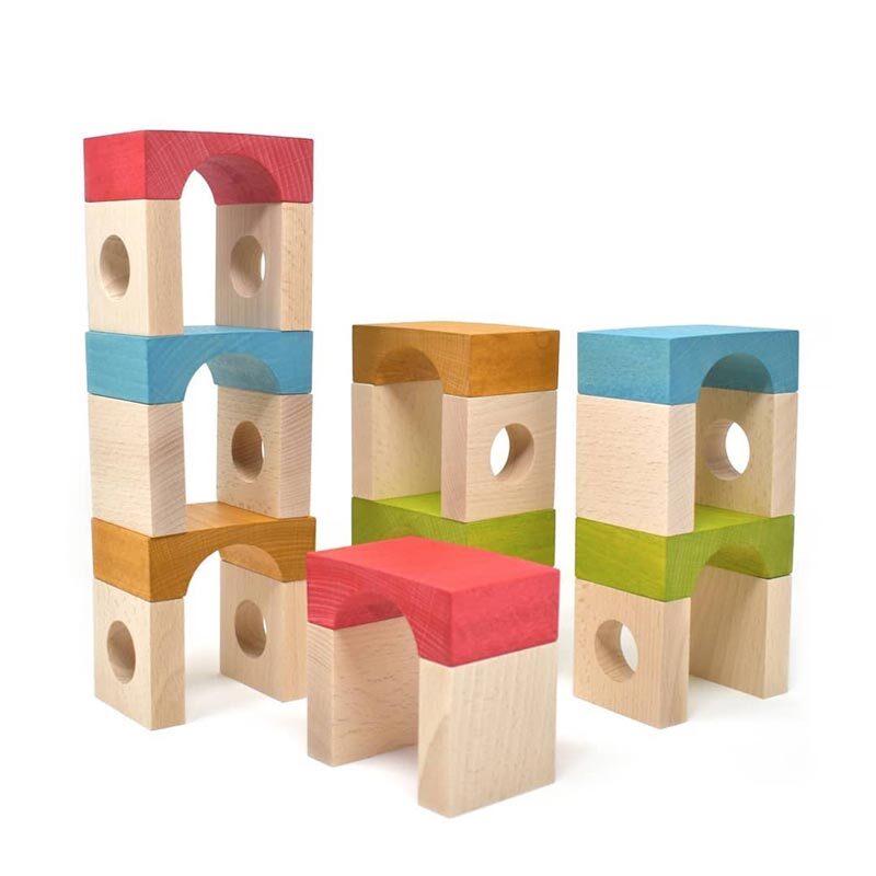 LUBU TUNNEL BLOCKS – FONTANA LARGE SET + CAR