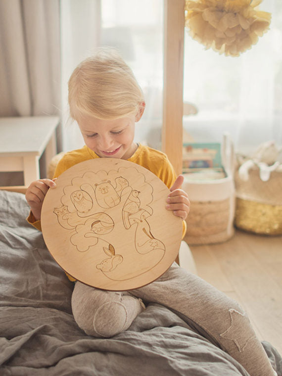 Holzpuzzle "FOREST FRIENDS"