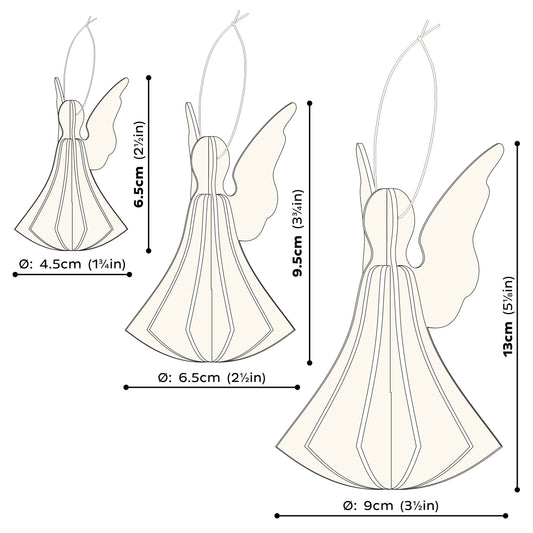 LOVI Angel 9.5 cm weiss