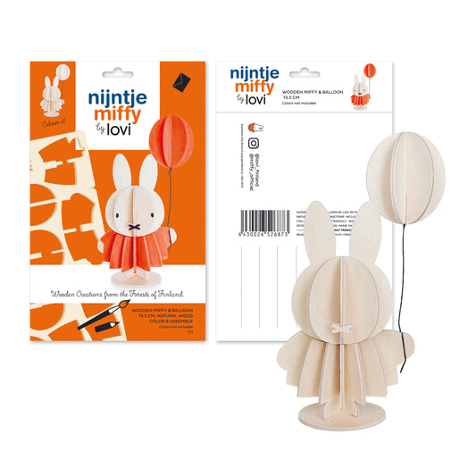 LOVI Miffy & Ballon 13.5 cm