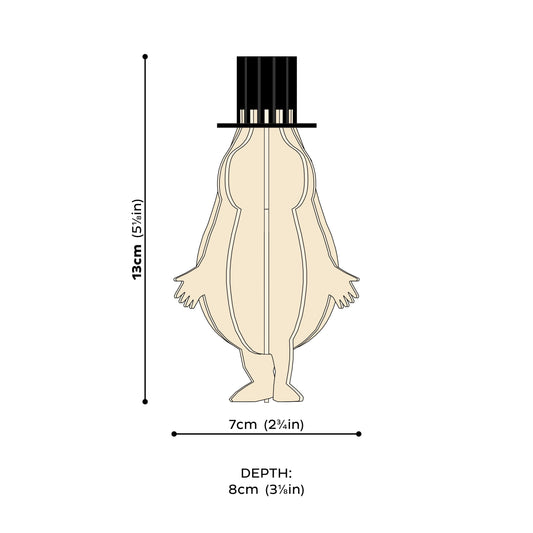 LOVI Moominpappa 13 cm
