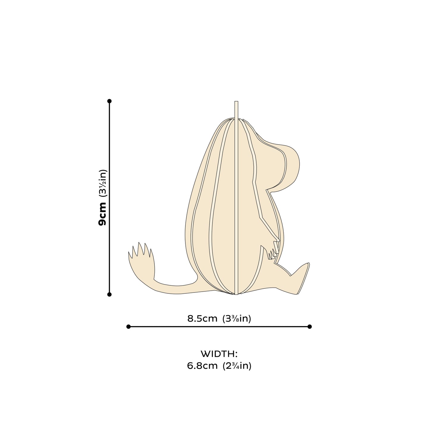 LOVI Moomin 9 cm