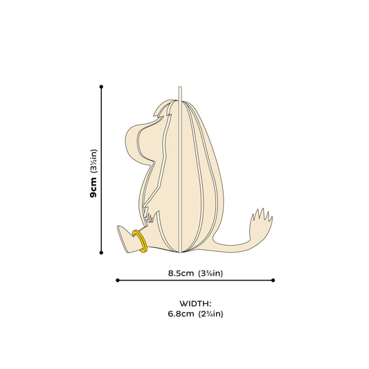 LOVI Moomin Snorkmaden 9 cm