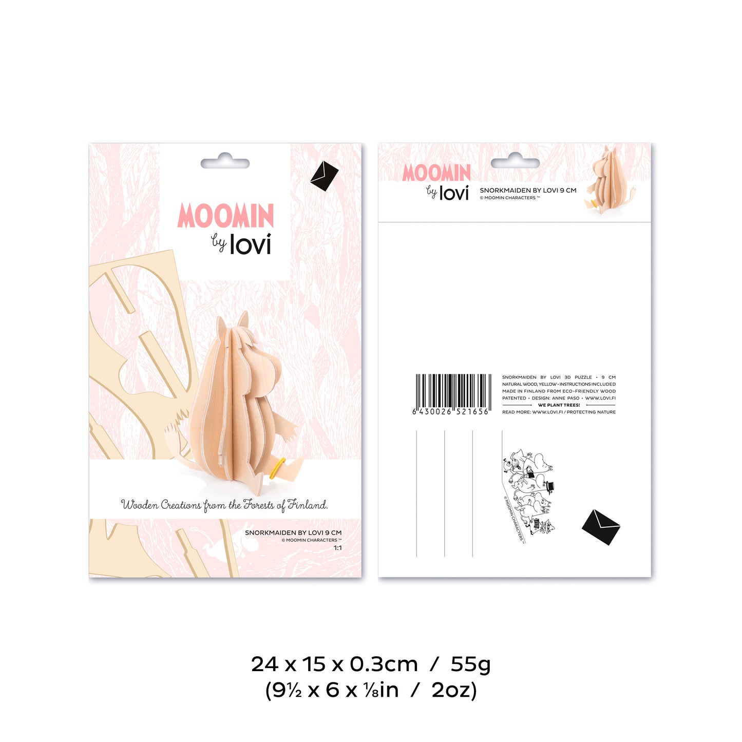 LOVI Moomin Snorkmaden 9 cm