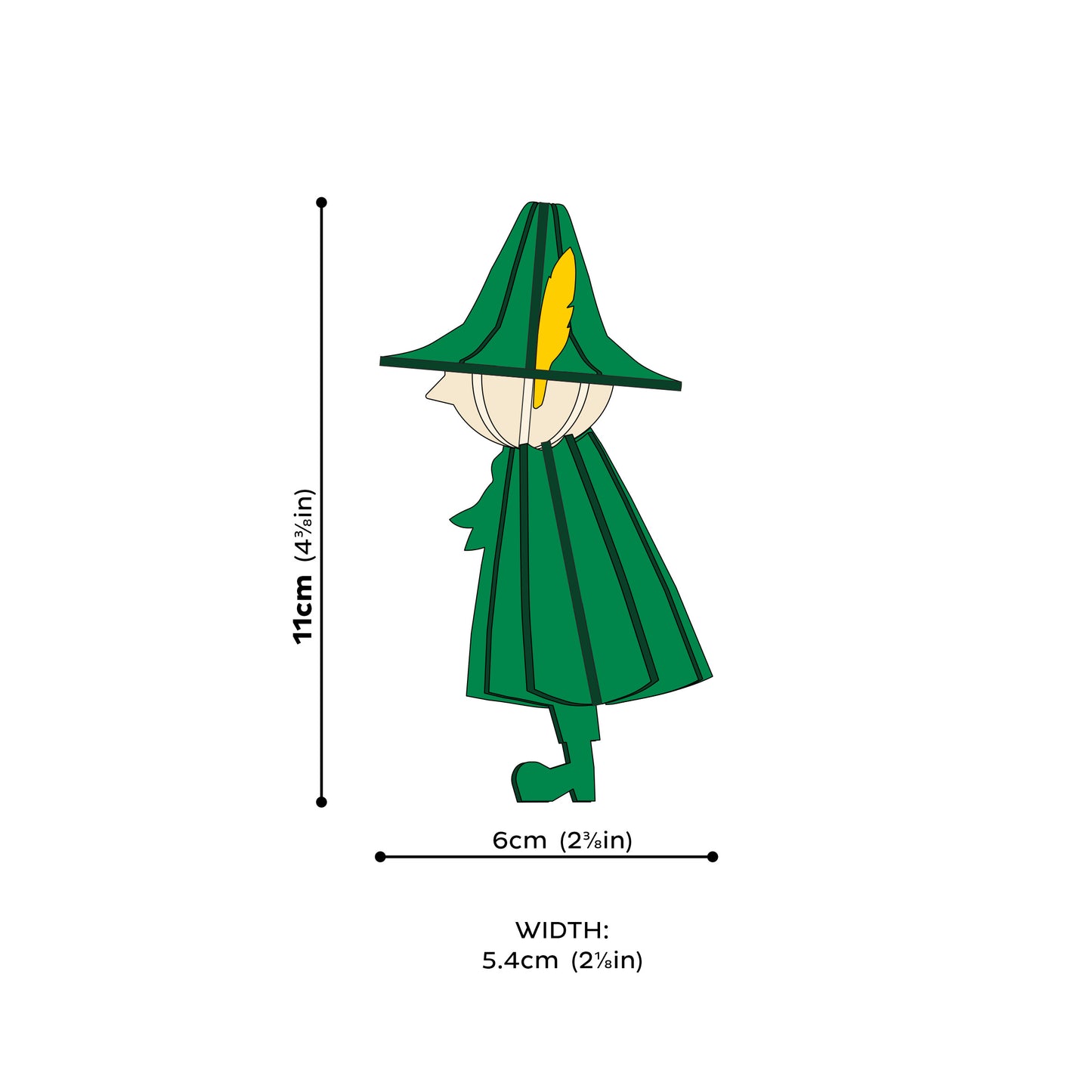 LOVI Moomin Snufkin 11 cm
