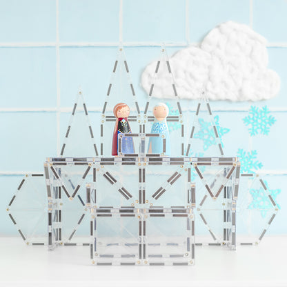 Connetix Tiles CLEAR 34 Teile