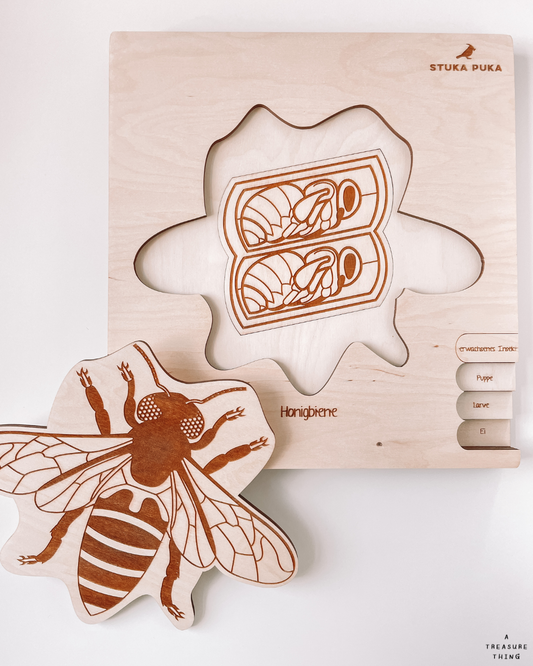 Holzpuzzle "Honey Bee"