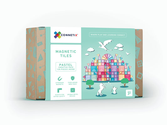 Connetix Tiles PASTEL Creative Pack 120 Teile