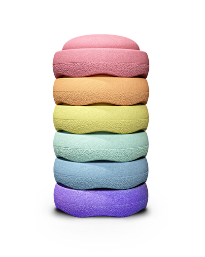 Stapelstein Rainbow Pastel 6