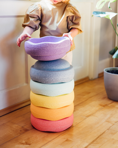 Stapelstein Rainbow Pastel 6
